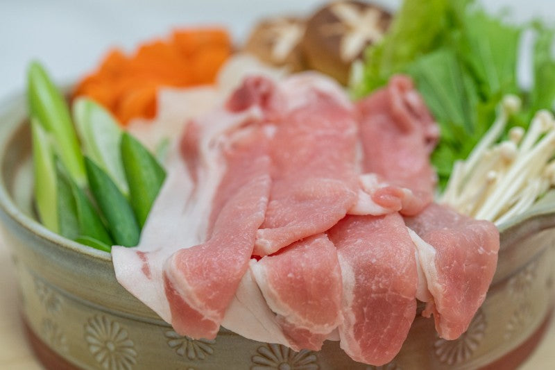 【大山ルビー】豚ロースしゃぶしゃぶスライス 300g×12パック