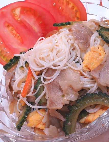 レシピ更新！マエポーの豚バラそうめんチャンプルー