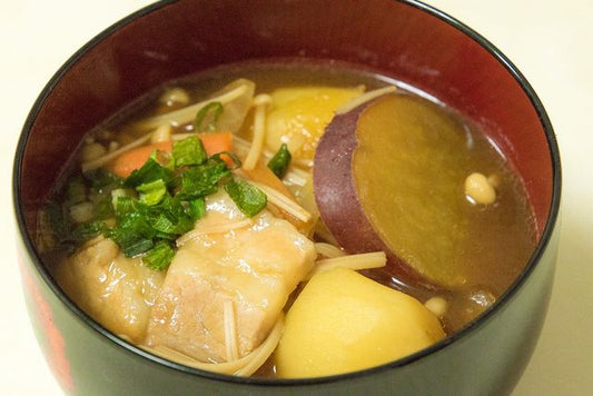 寒い日は、豚汁！カレー味☆